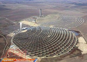 نیروگاه خورشیدی خیره کننده در اسپانیا