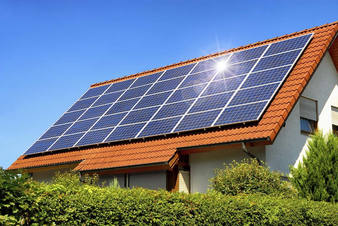 کاهش ۲۵ درصدی مصرف برق با نصب پنل‌های خورشیدی